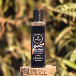 Charcoal face wash